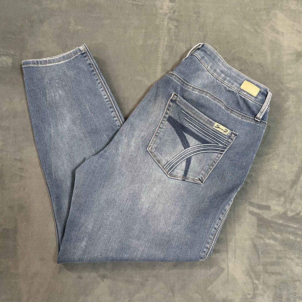 👖Seven7 High Rise Skinny Jeans Size 12